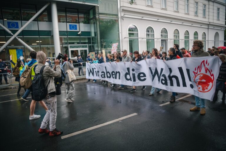 Read more about the article Klimastreik zur EU-Wahl: „Wählen ist wie Zähneputzen“