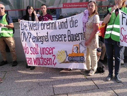 Städtetag-Demo in Wiener Neustadt
